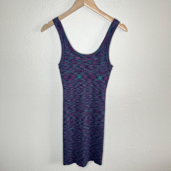 Ba&Sh Womens Maxine Abstract Print Sleeveless Knit Mini Dress Size 8 - Picture 3 of 9